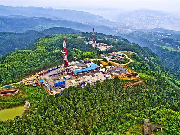 The cumulative gas production of a single well in Fuling Shale Gas Field is 400 million cubic(圖1)